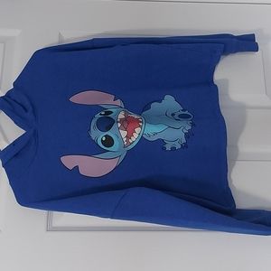 Lilo & Stitch , Stitch cropped pullover hoodie